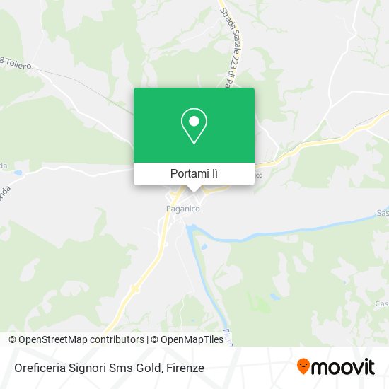 Mappa Oreficeria Signori Sms Gold