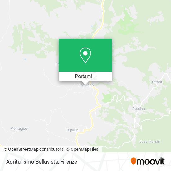 Mappa Agriturismo Bellavista