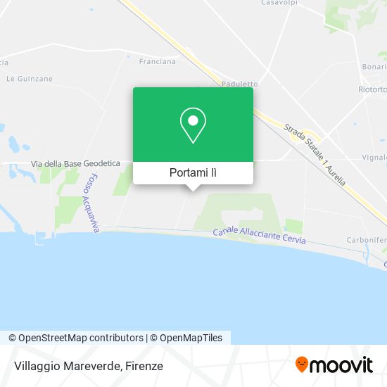 Mappa Villaggio Mareverde