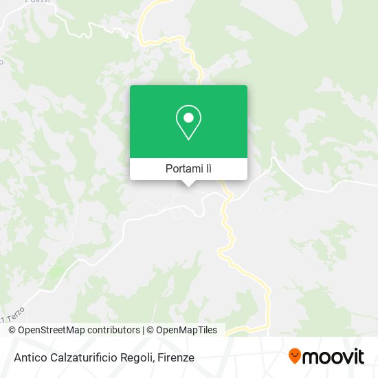Mappa Antico Calzaturificio Regoli
