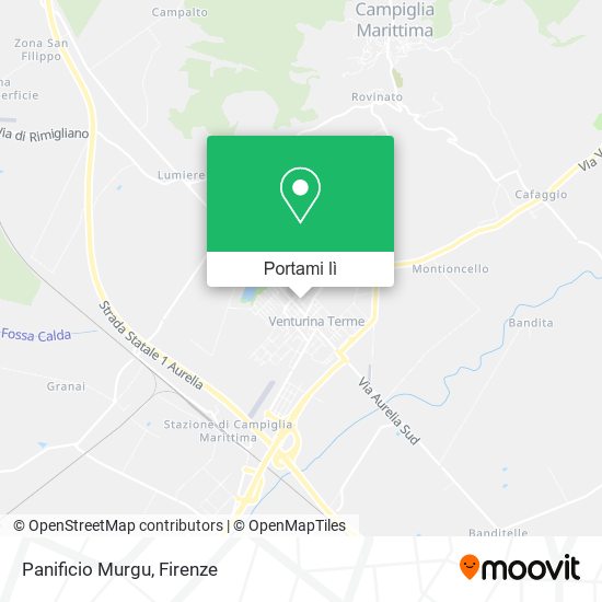 Mappa Panificio Murgu