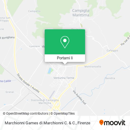 Mappa Marchionni Games di Marchionni C. & C.