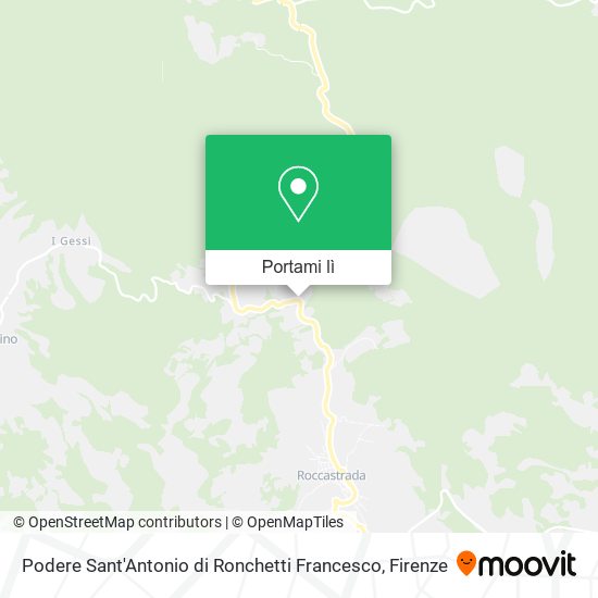 Mappa Podere Sant'Antonio di Ronchetti Francesco