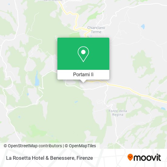 Mappa La Rosetta Hotel & Benessere