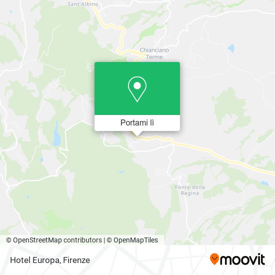 Mappa Hotel Europa