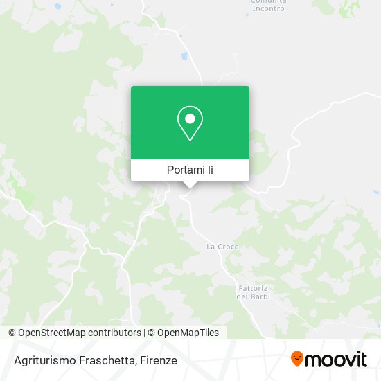 Mappa Agriturismo Fraschetta