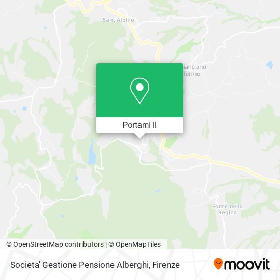 Mappa Societa' Gestione Pensione Alberghi