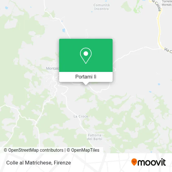 Mappa Colle al Matrichese
