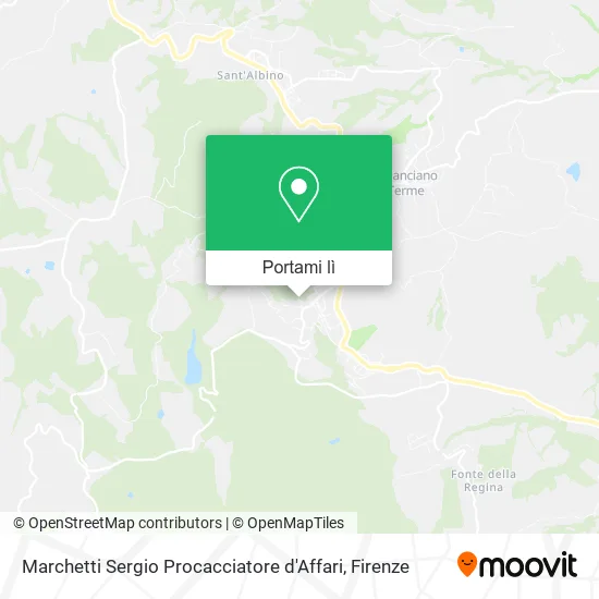 Mappa Marchetti Sergio Procacciatore d'Affari