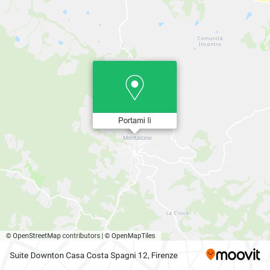 Mappa Suite Downton Casa Costa Spagni 12