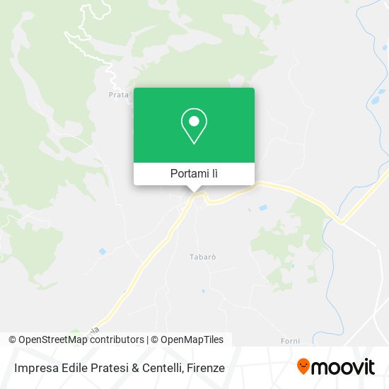 Mappa Impresa Edile Pratesi & Centelli