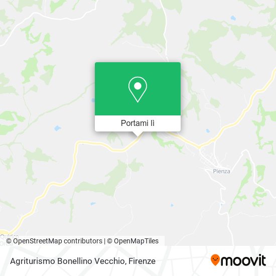 Mappa Agriturismo Bonellino Vecchio