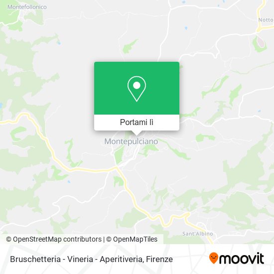 Mappa Bruschetteria - Vineria - Aperitiveria
