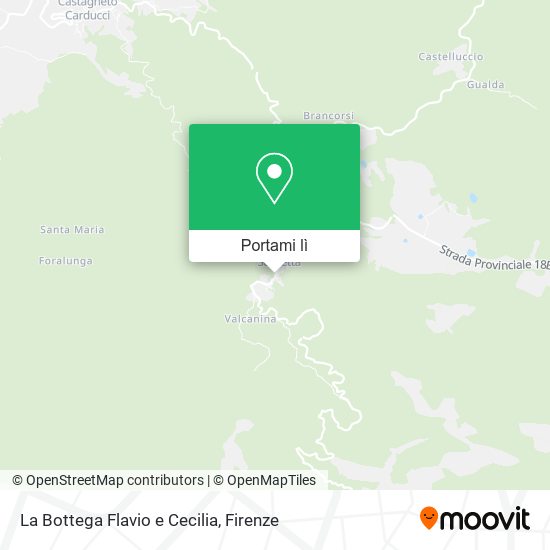 Mappa La Bottega Flavio e Cecilia