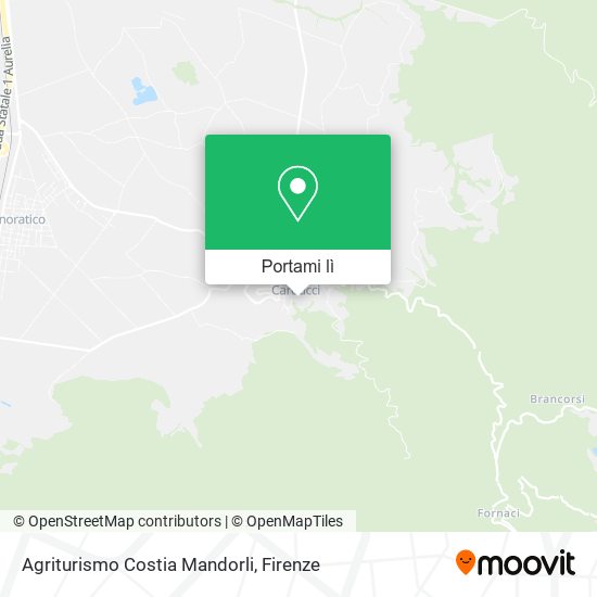 Mappa Agriturismo Costia Mandorli
