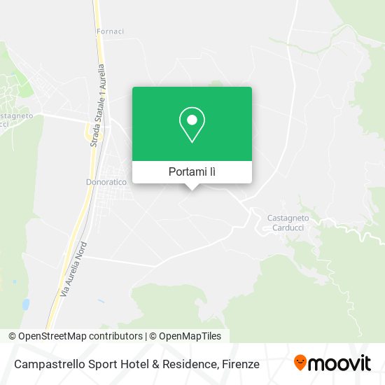 Mappa Campastrello Sport Hotel & Residence