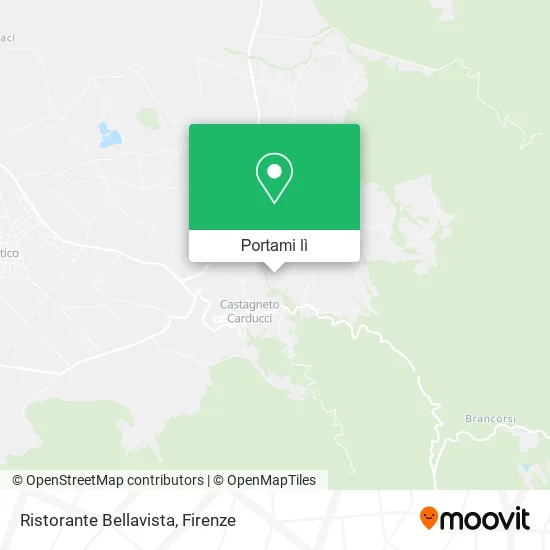 Mappa Ristorante Bellavista