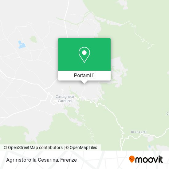 Mappa Agriristoro la Cesarina