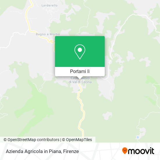 Mappa Azienda Agricola in Piana