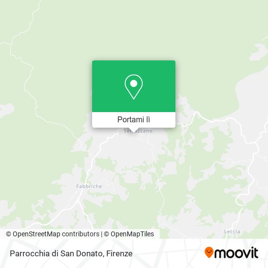 Mappa Parrocchia di San Donato