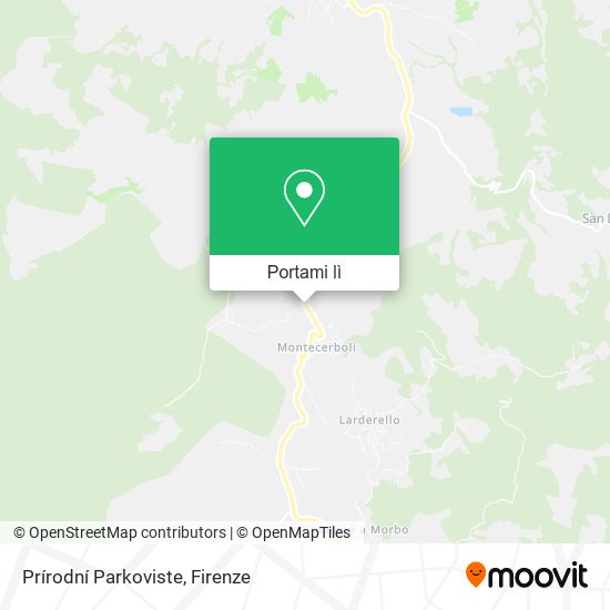 Mappa Prírodní Parkoviste