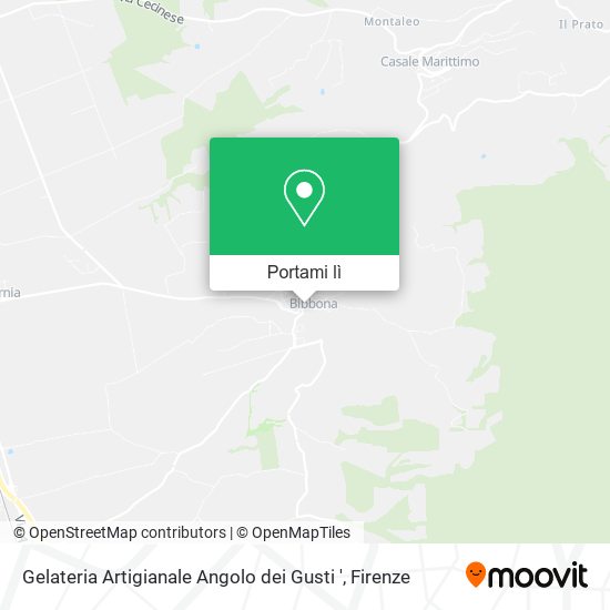 Mappa Gelateria Artigianale Angolo dei Gusti '