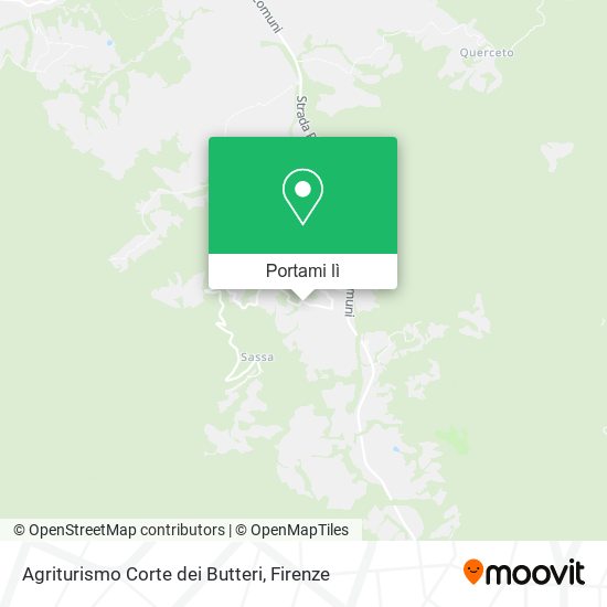 Mappa Agriturismo Corte dei Butteri