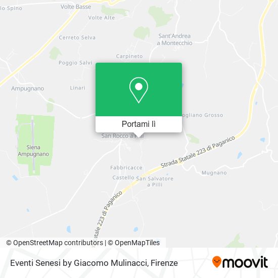 Mappa Eventi Senesi by Giacomo Mulinacci