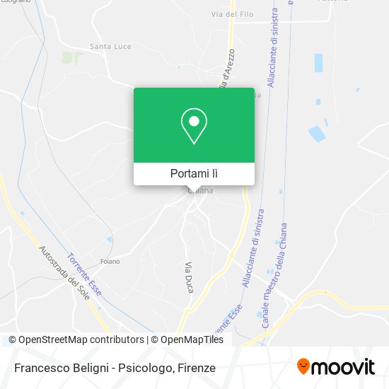 Mappa Francesco Beligni - Psicologo