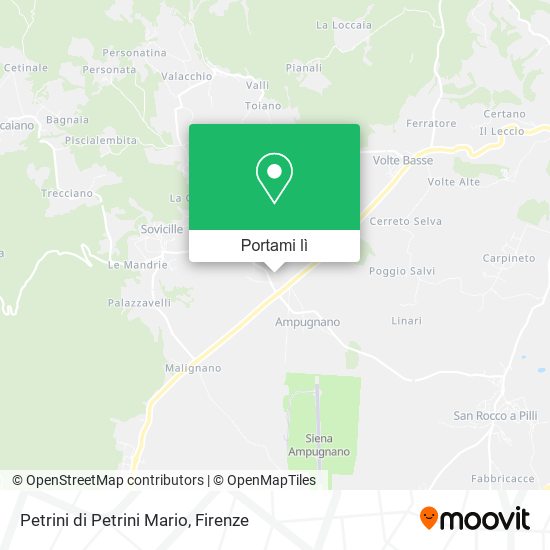Mappa Petrini di Petrini Mario