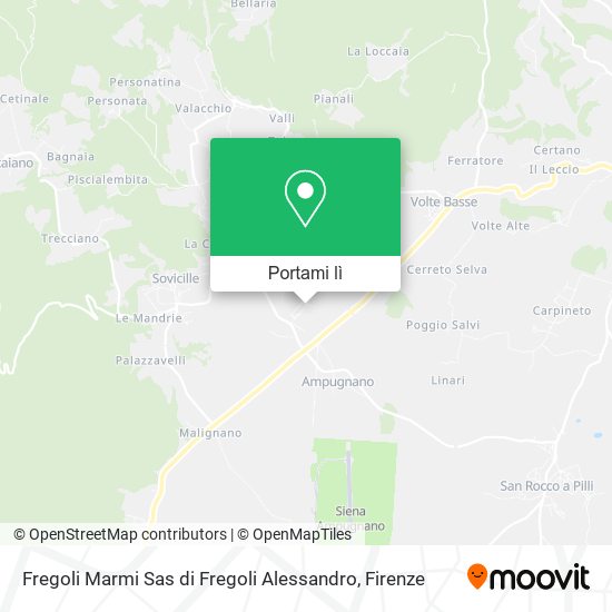 Mappa Fregoli Marmi Sas di Fregoli Alessandro