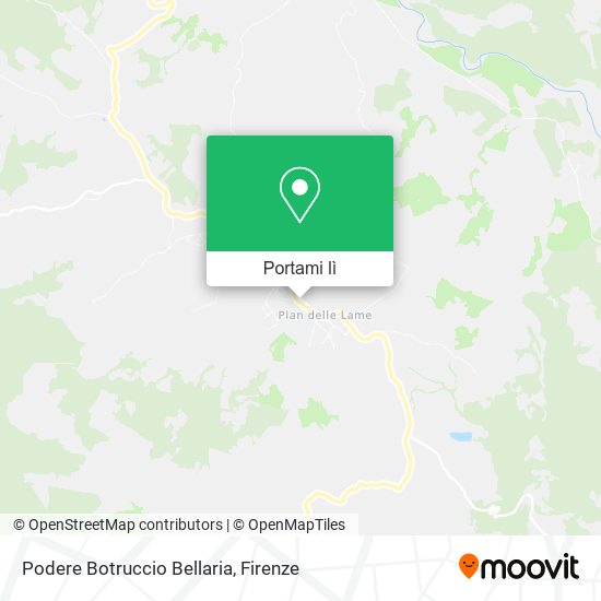 Mappa Podere Botruccio Bellaria
