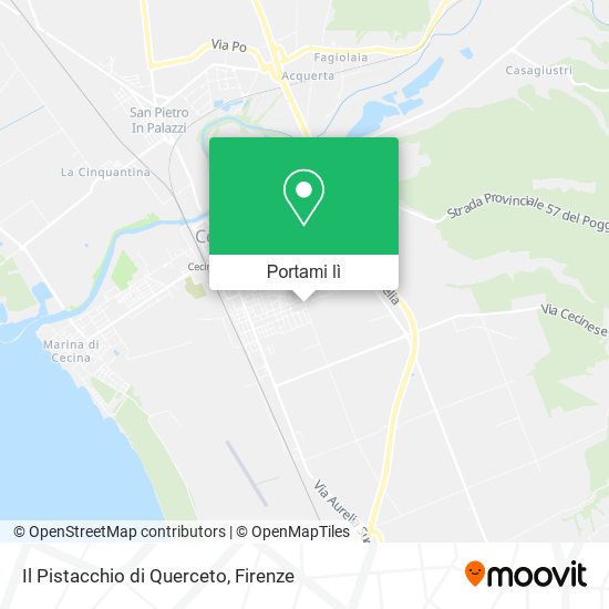 Mappa Il Pistacchio di Querceto