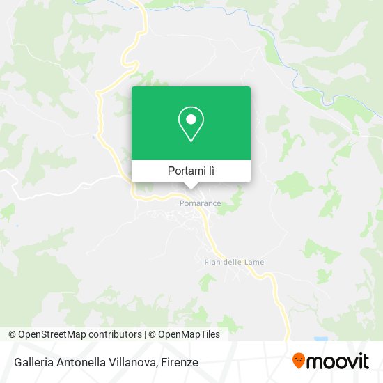 Mappa Galleria Antonella Villanova