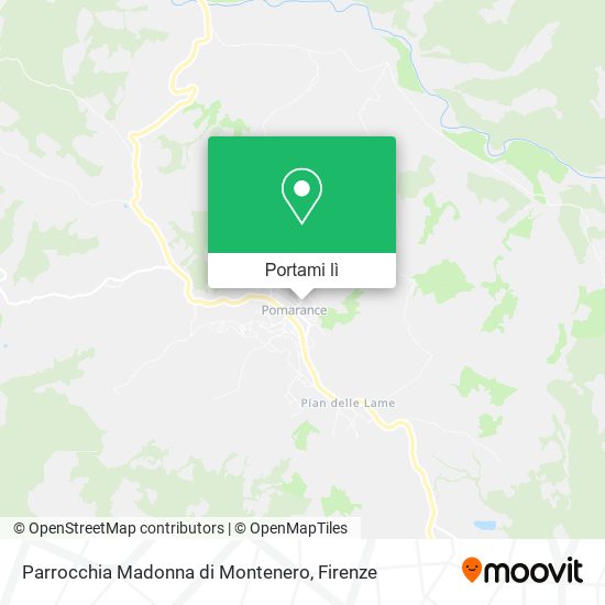 Mappa Parrocchia Madonna di Montenero
