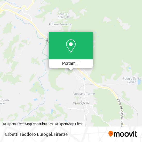 Mappa Erbetti Teodoro Eurogel