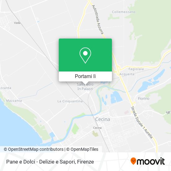 Mappa Pane e Dolci - Delizie e Sapori