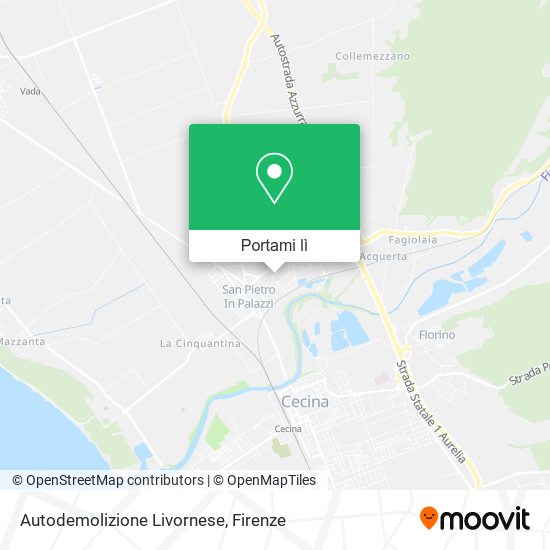 Mappa Autodemolizione Livornese