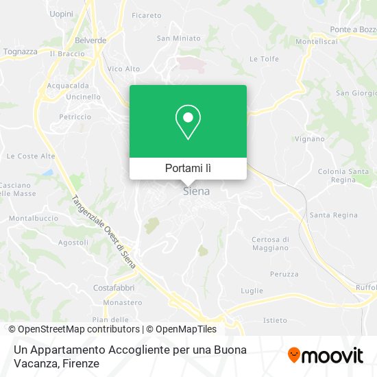 Mappa Un Appartamento Accogliente per una Buona Vacanza