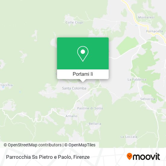Mappa Parrocchia Ss Pietro e Paolo