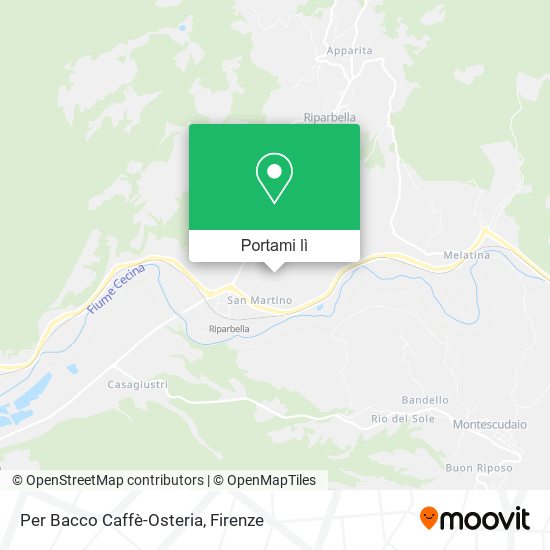 Mappa Per Bacco Caffè-Osteria