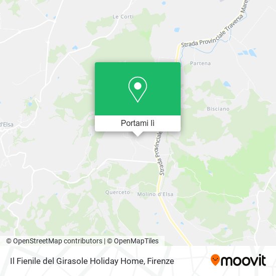 Mappa Il Fienile del Girasole Holiday Home