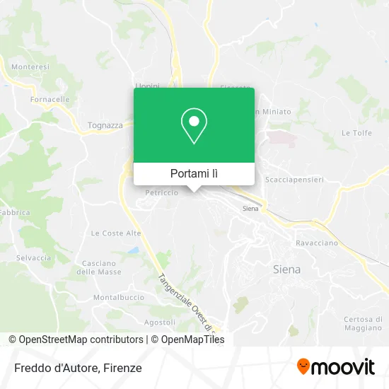 Mappa Freddo d'Autore