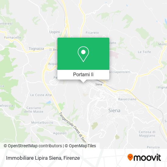 Mappa Immobiliare Lipira Siena