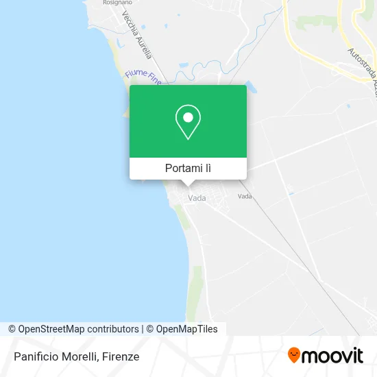 Mappa Panificio Morelli