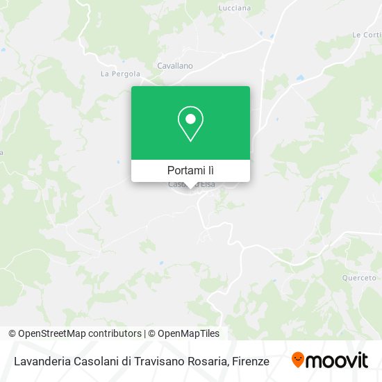 Mappa Lavanderia Casolani di Travisano Rosaria