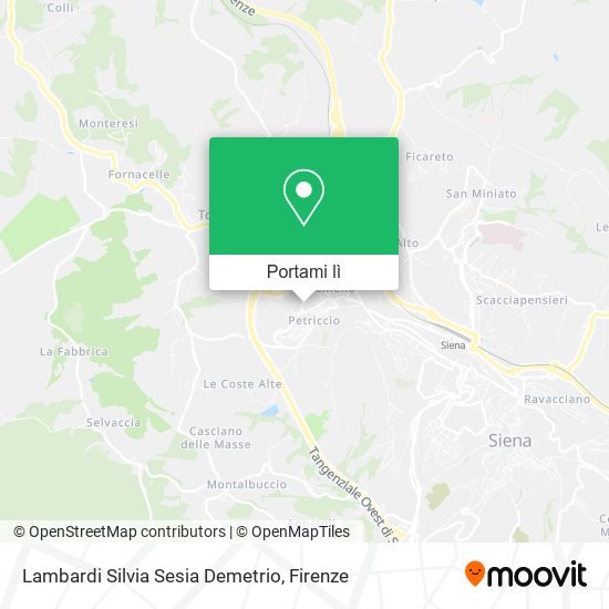 Mappa Lambardi Silvia Sesia Demetrio