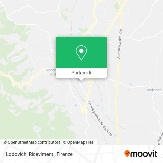 Mappa Lodovichi Ricevimenti