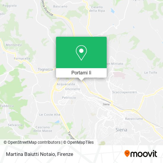 Mappa Martina Baiutti Notaio