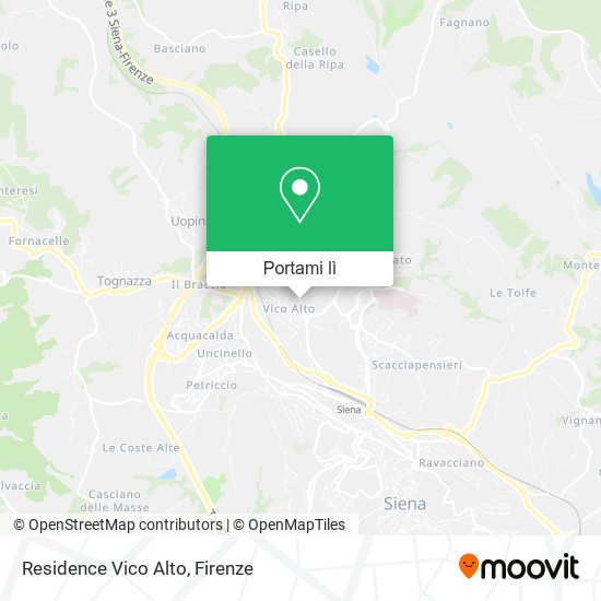 Mappa Residence Vico Alto